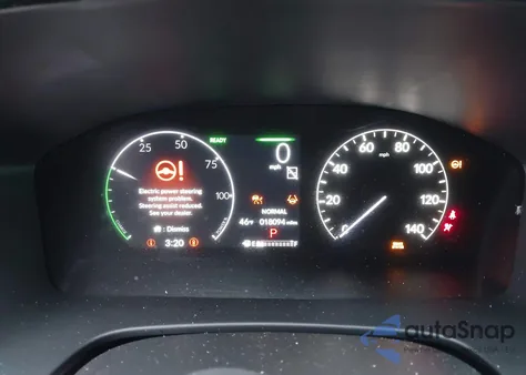 2025 Honda Cr-V Hybrid Sport-L из США, поврежденный, VIN 7FARS6H85SE005573